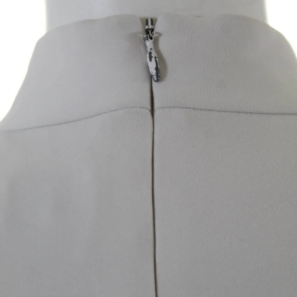 Wai Ming Womens Cold Shoulder Mock Neck White Dunn Dress White Size 2 - Picture 5 of 9